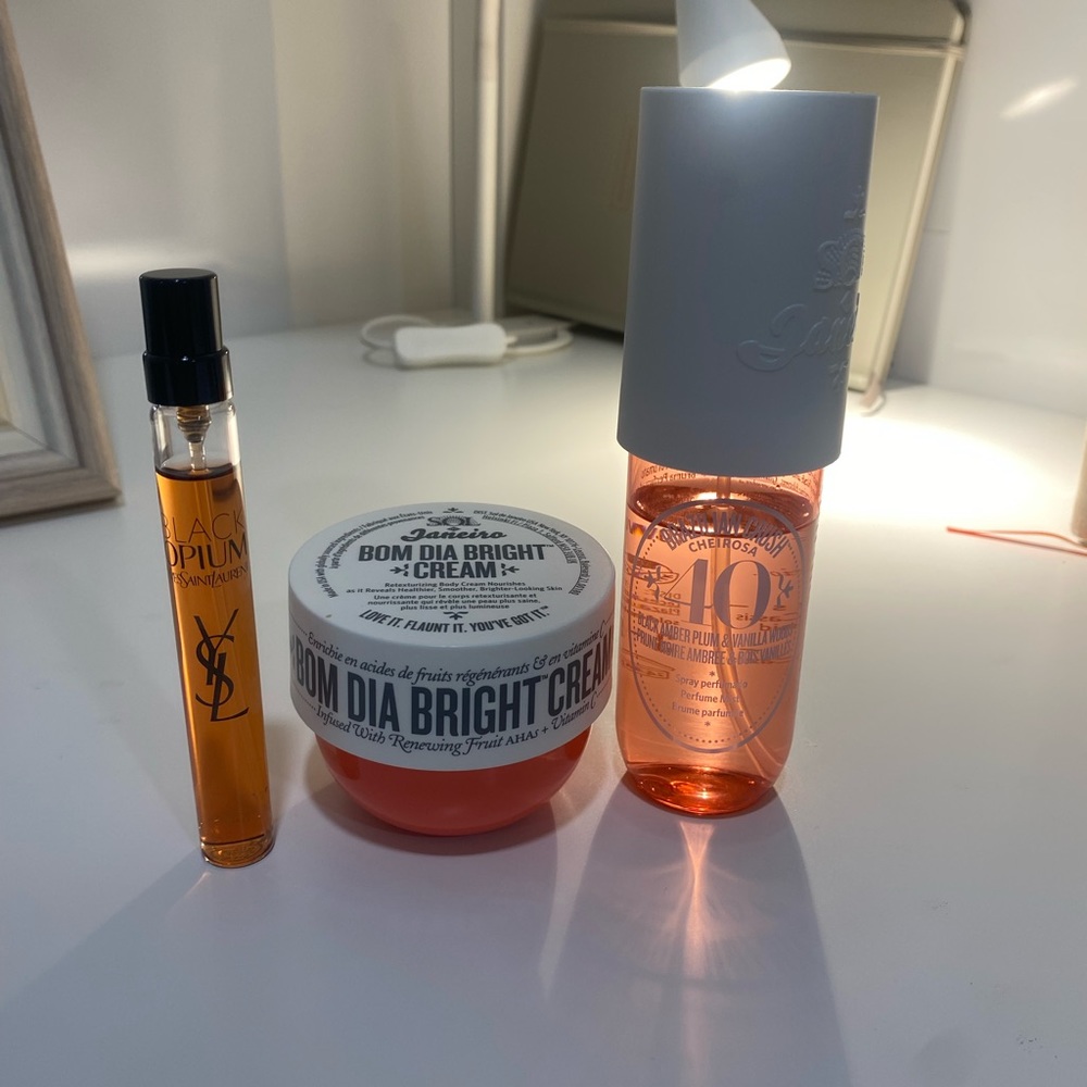 Sol de Janeiro and Black Opium Perfume